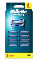 GILLETTE Mach3 kasetnes, 8gab.