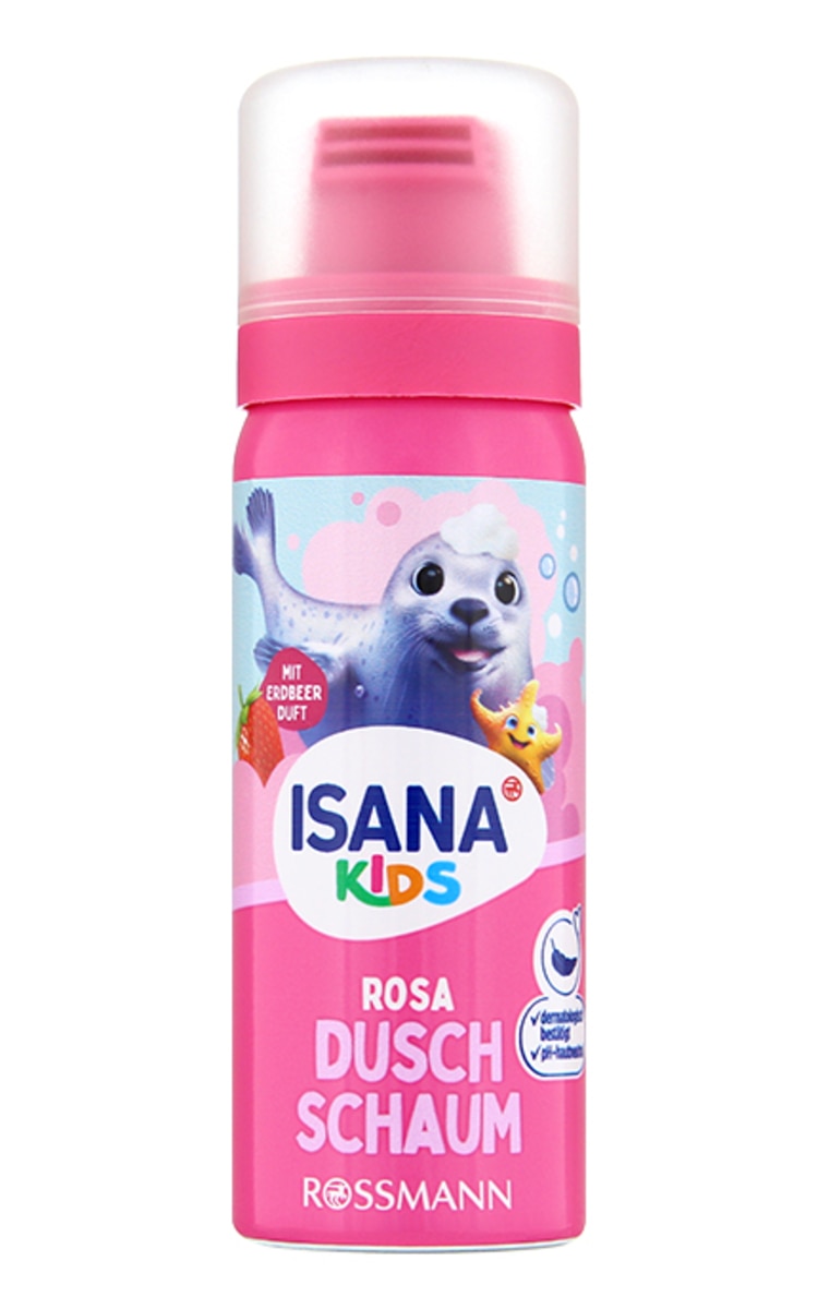 ISANA KIDS ISANA KIDS Rozā dušas putas, 50ml 50 ml