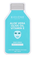  BIOVENE undefined BIOVENE Aloe Vera & Olive Oil & Vitamin E освежающая маска для лица, 25мл  