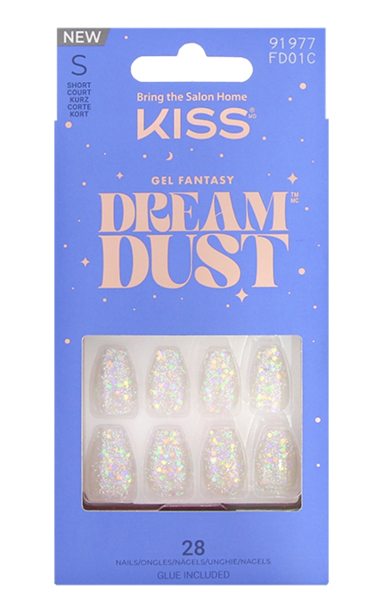 KISS KISS Gel Fantasy Dream Dust комплект накладных гелевых ногтей 1 шт