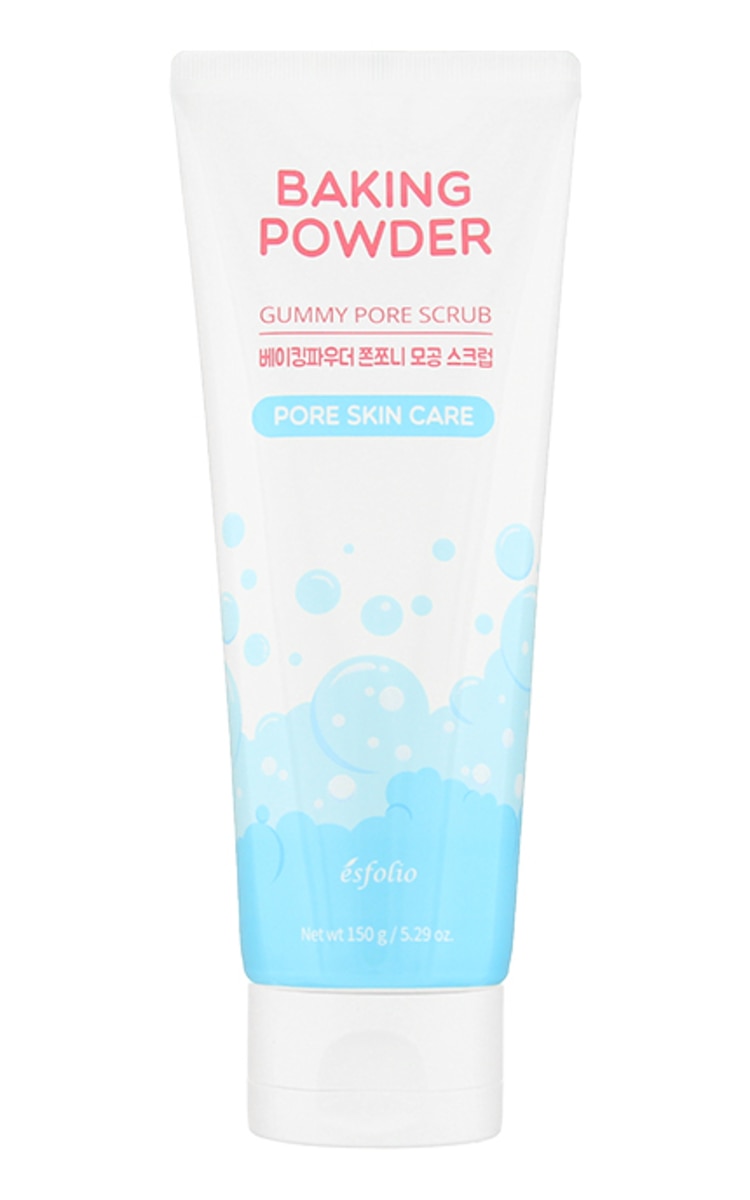 ESFOLIO ESFOLIO Baking Powder Gummy Pore Scrub skrubis sejas attīrīšanai, 150g