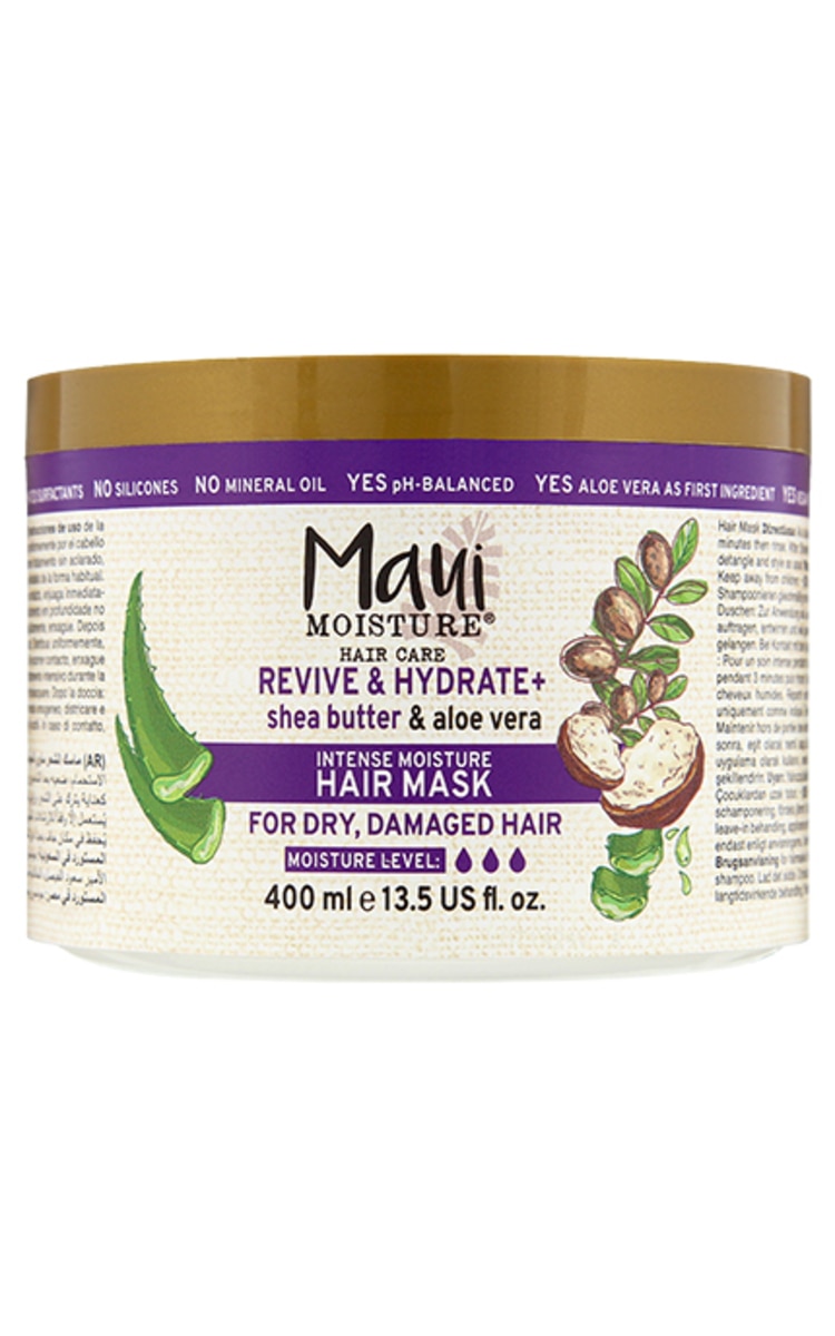 MAUI MAUI Revive&Hydrate+ маска для сухих и поврежденных волос, 400мл