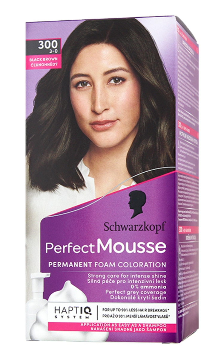 PERFECT MOUSSE PERFECT MOUSSE Краска для волос, 3-0 (300) Black Brown 1 шт