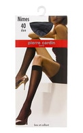 PIERRE CARDIN Nimes 40den pusgarās zeķes, Nero, 1 pāris