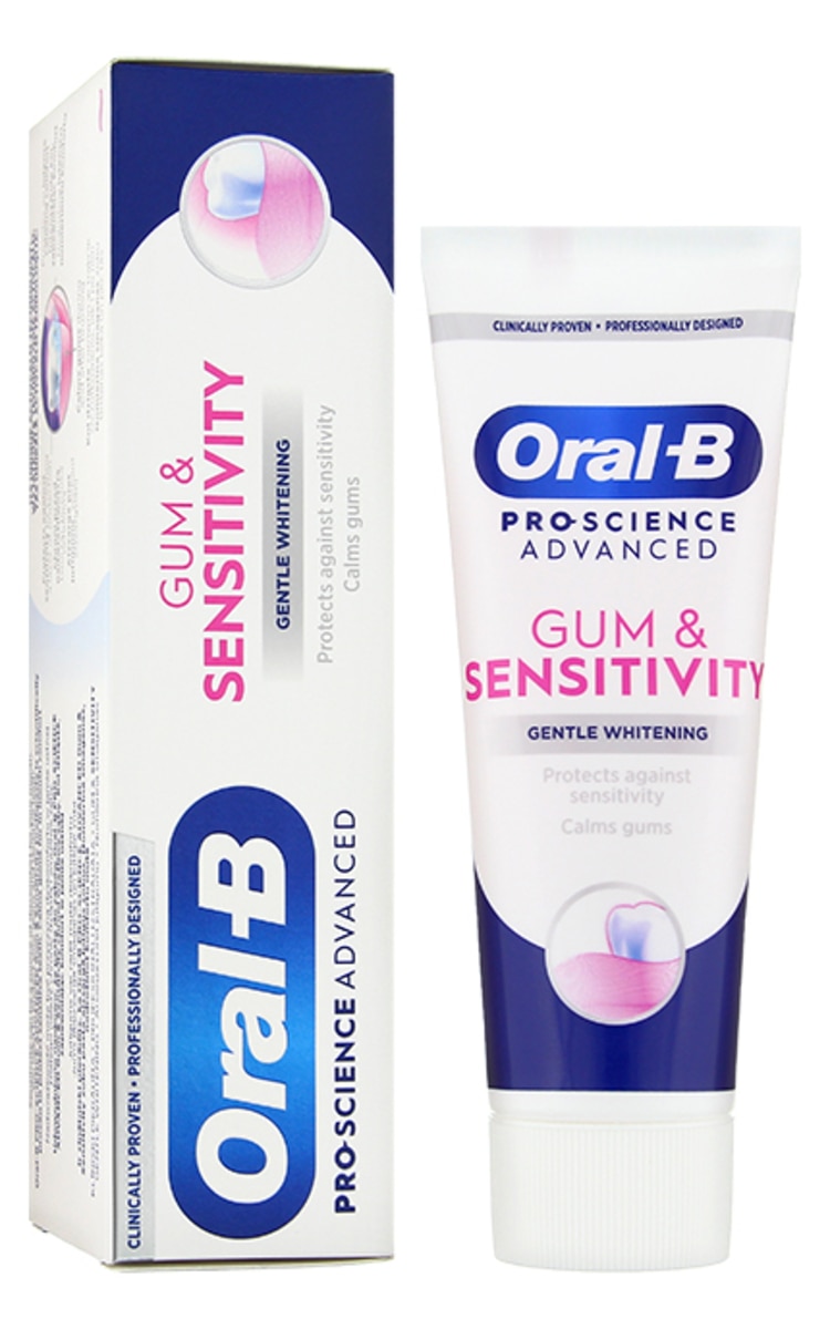 ORAL B Oral-B Pro-Science Advanced Gum&Sensitivity Gentle Whitening zobu pasta, 75ml