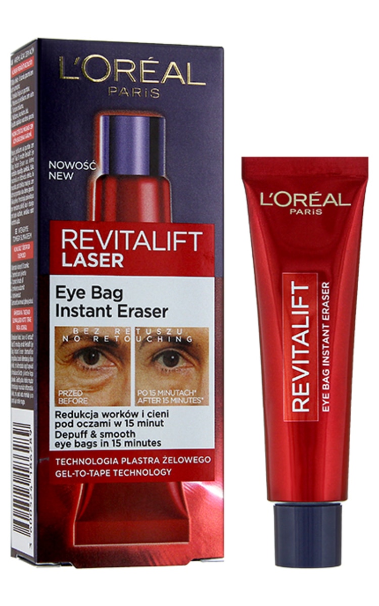 L`OREAL L`OREAL Paris Revitalift Laser быстродействующее средство против мешков под глазами, 15мл
