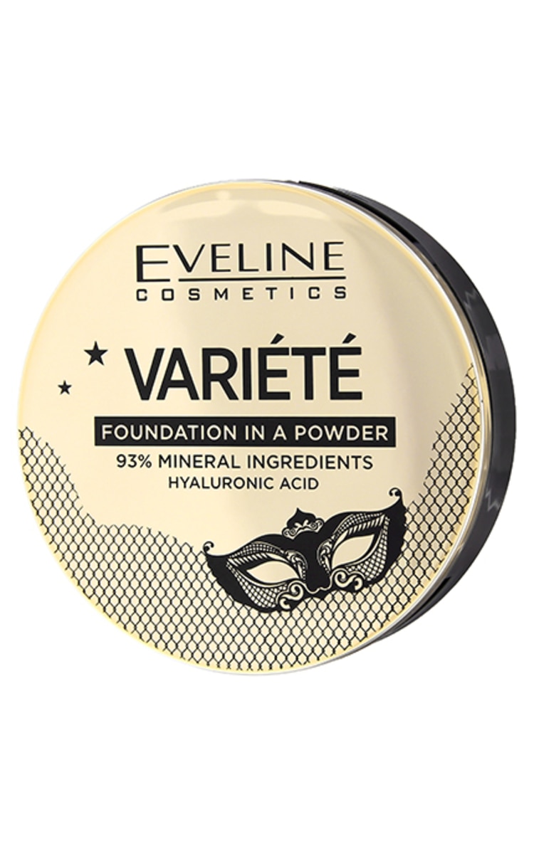 EVELINE EVELINE Variete Mineral pūderis, 02 Natural, 8g Natural