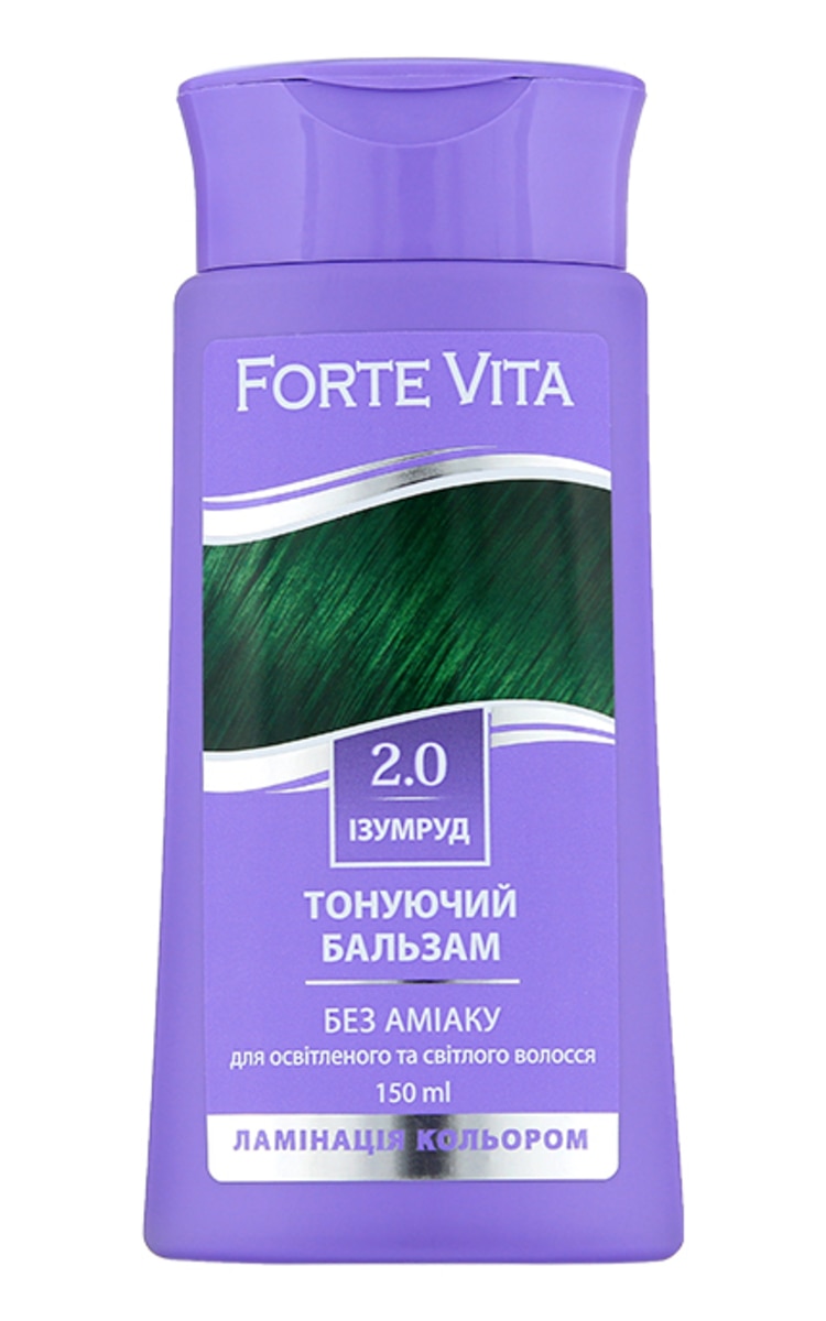 FORTE VITA Tonējošais balzams matiem, 2.0, Smaragds, 150ml