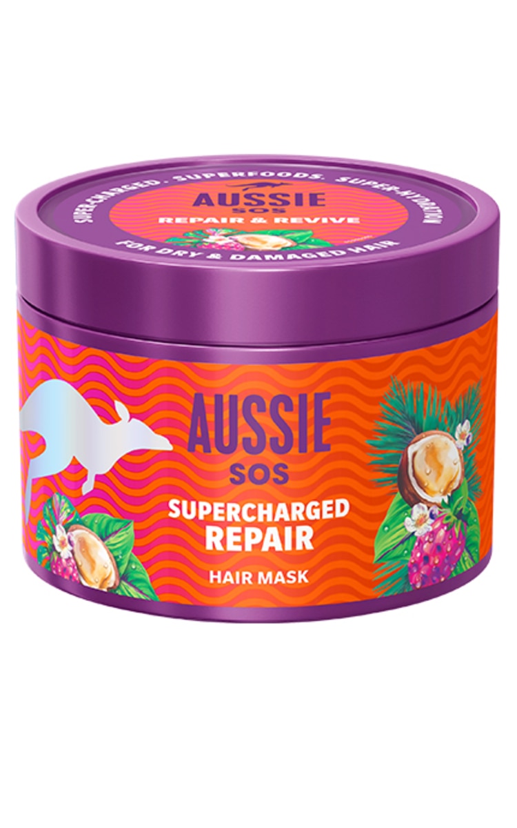 AUSSIE AUSSIE SOS Supercharged Hydration maska matiem, 500ml