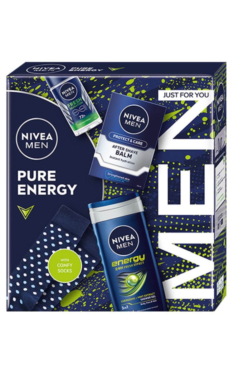 NIVEA MEN NIVEA MEN Pure Energy dāvanu komplekts vīriešiem