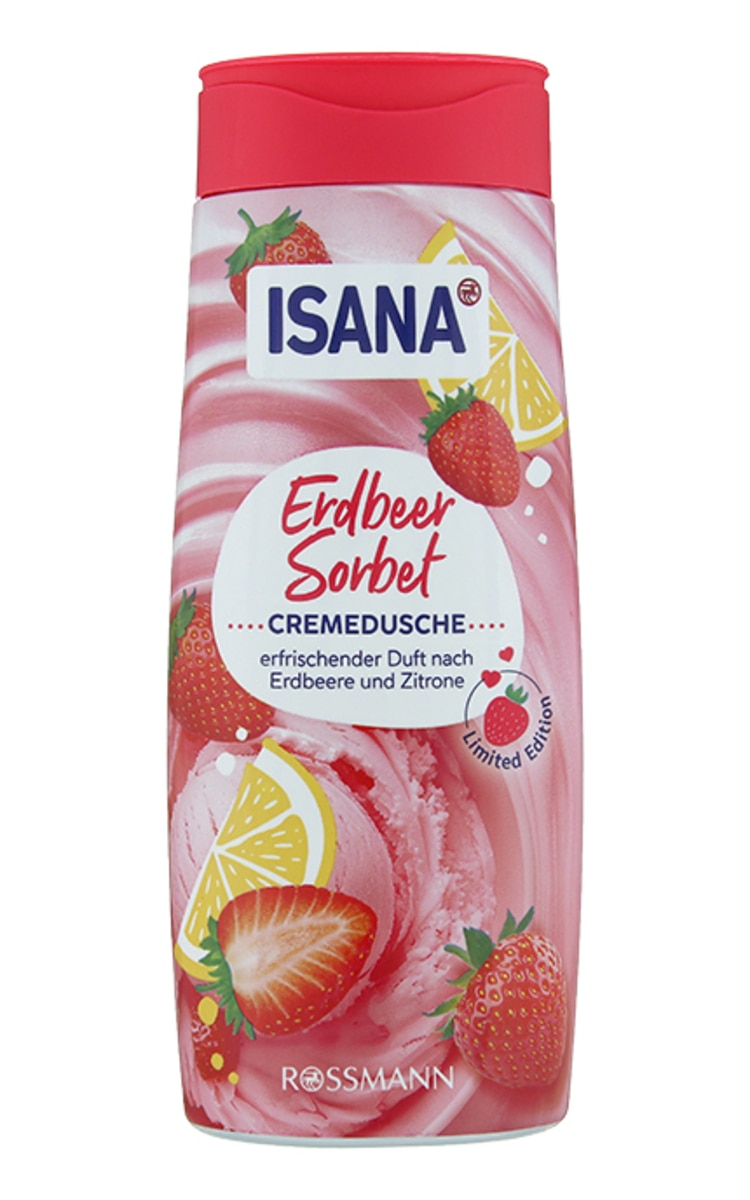 ISANA ISANA Erdbeer Sorbet крем для душа, 300мл