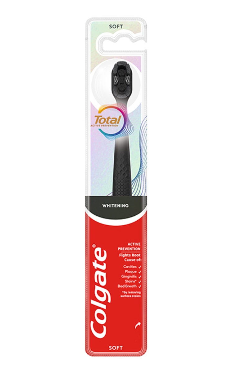 COLGATE COLGATE Total Active Prevention Black Soft зубная щетка
