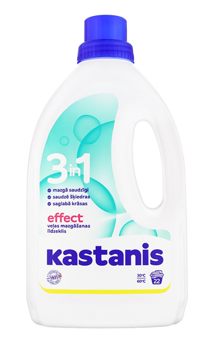 KASTANIS KASTANIS 3in1 Effect formula средство для стирки, 900мл