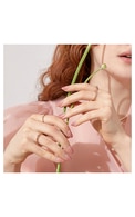OHORA Semi Cured Gel Nail Strips (N Milk Rose) набор гелевых наклеек для маникюра, 30 наклеек