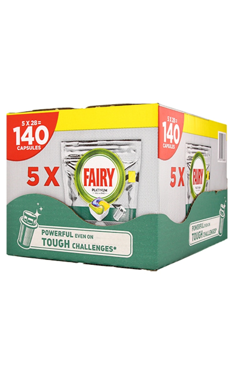 FAIRY FAIRY ADW Platinum капсулы для посудомоечных машин, 140шт. 140 шт