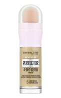 MAYBELLINE Instant Perfector 4in1 Glow осветляющий, многофункциональный тонирующий флюид, 1.5 Light Medium, 20мл