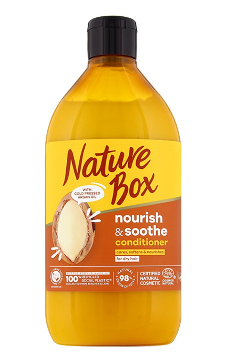 NATURE BOX NATURE BOX Argan Nourish питательный кондиционер, 385мл 385 мл