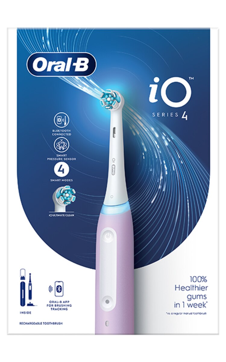 ORAL B ORAL-B iO Series 4 Lavender электрическая зубная щётка 1 шт