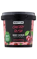 BEAUTY JAR Cherry Rush ķermeņa skrubis, 200g