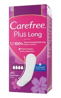 CAREFREE Plus Long ежедневные прокладки, 40шт.