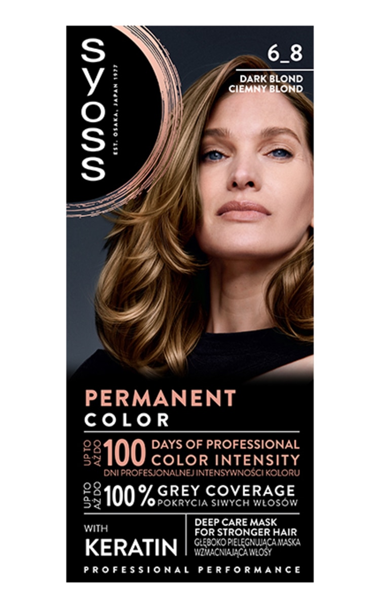 SYOSS SYOSS Color краска для волос 6-8 Dark Blonde
