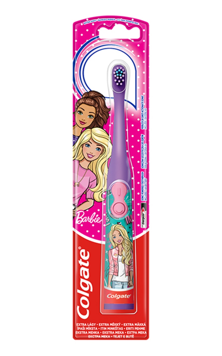 COLGATE COLGATE Motion Kids Barbie elektriskā zobu birste (dažādas krāsas) 1 gab.