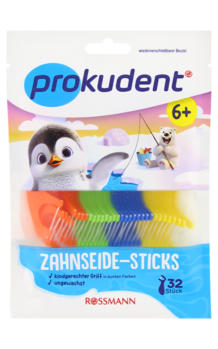 PROKUDENT PROKUDENT Kids zobu starpu tīrāmie kociņi, 32gab.