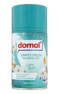  DOMOL undefined DOMOL Simply Fresh Cotton Fields резерв-наполнитель для автоматического освежителя воздуха, 250мл  