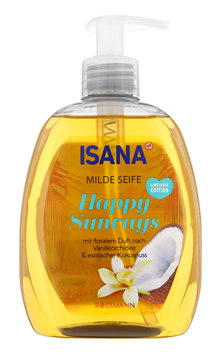 ISANA ISANA Happy Sunrays жидкое мыло, 500мл