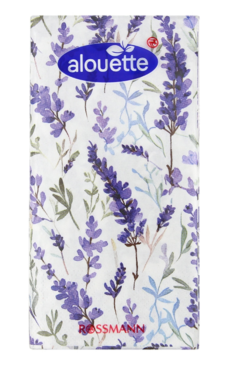 ALOUETTE ALOUETTE Столовые салфетки Lavendel, 33x33см, 16шт.