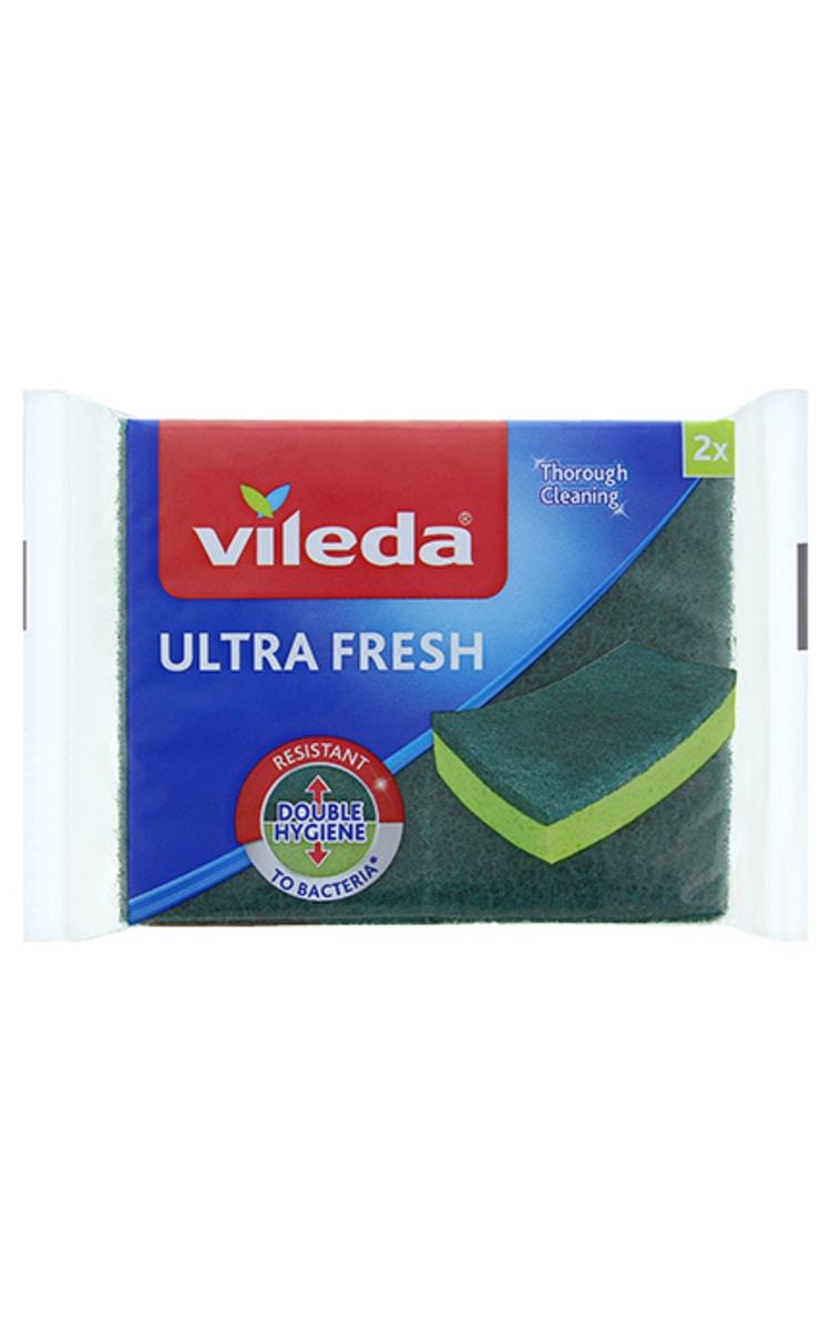 VILEDA Ultra Fresh Anti-Bacterial sūklis traukiem, 2gab.