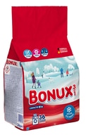 BONUX White Polar Ice Fresh 3in1 pulveris baltas veļas mazgāšanai, 2.34kg