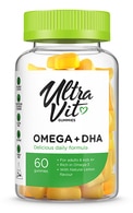 ULTRAVIT Omega-3 ar DHA košļājamās gumijas, 60gab. ULTRAVIT undefined ULTRAVIT Omega-3 ar DHA košļājamās gumijas, 60gab.