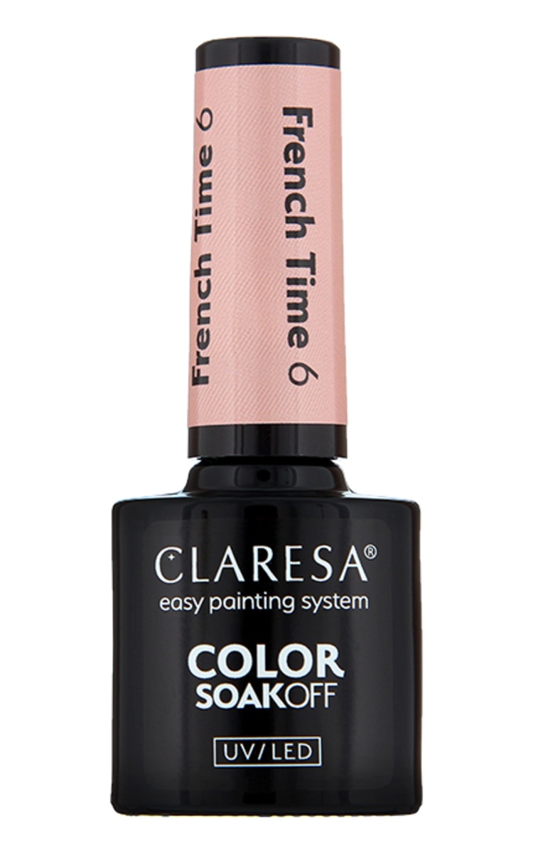 CLARESA CLARESA French Time hibrīda nagu laka, 6, 5g X