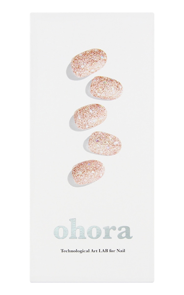 OHORA OHORA Semi Cured Gel Nail Strips (N Pixie Dust) набор гелевых наклеек для маникюра, 30 наклеек