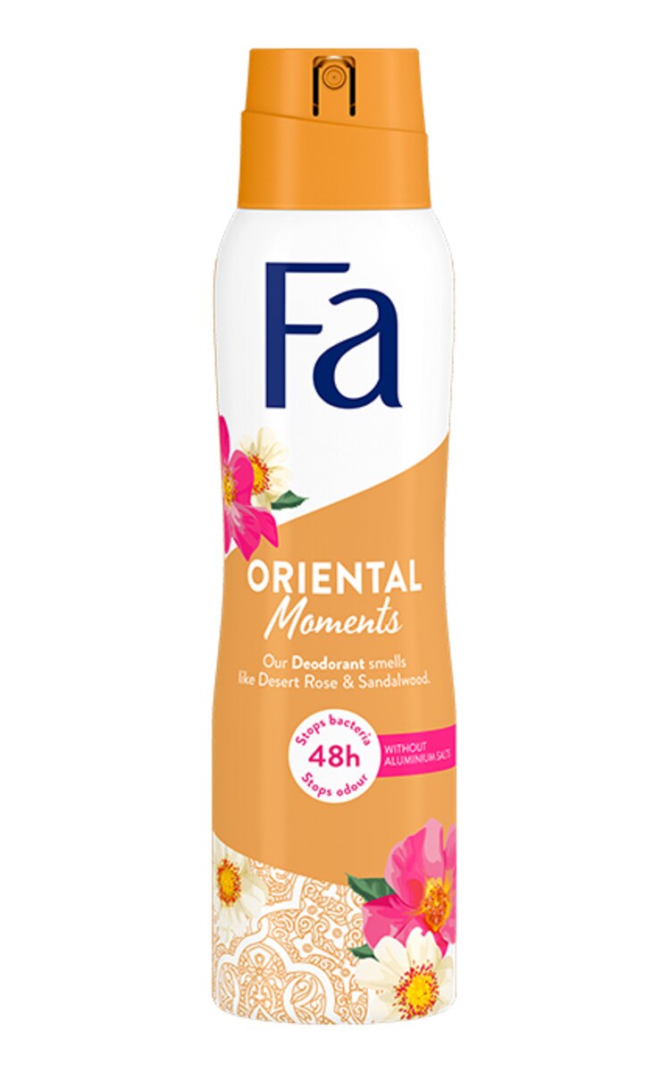 FA FA Oriental Moments izsmidzināms dezodorants, 150ml 150 ml