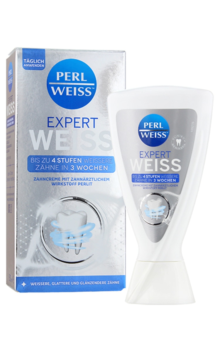 PERLWEISS Expert Weiss отбеливающая зубная паста, 50мл