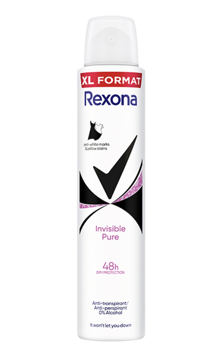 REXONA REXONA Invisible Pure распыляемый антиперспирант, 200мл
