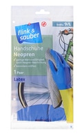  FLINK&SAUBER undefined FLINK&SAUBER Neopren mājsaimniecības cimdi, L izmērs  