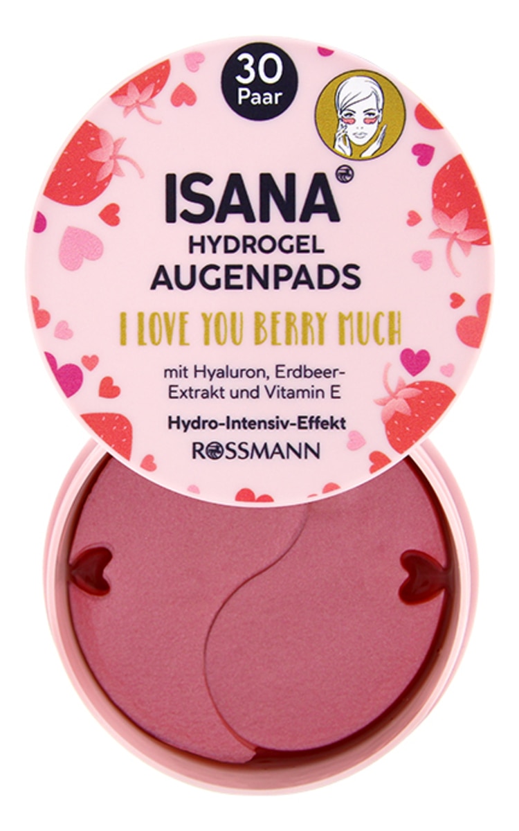 ISANA ISANA I Love You Berry Much acu spilventiņi, 30pāri