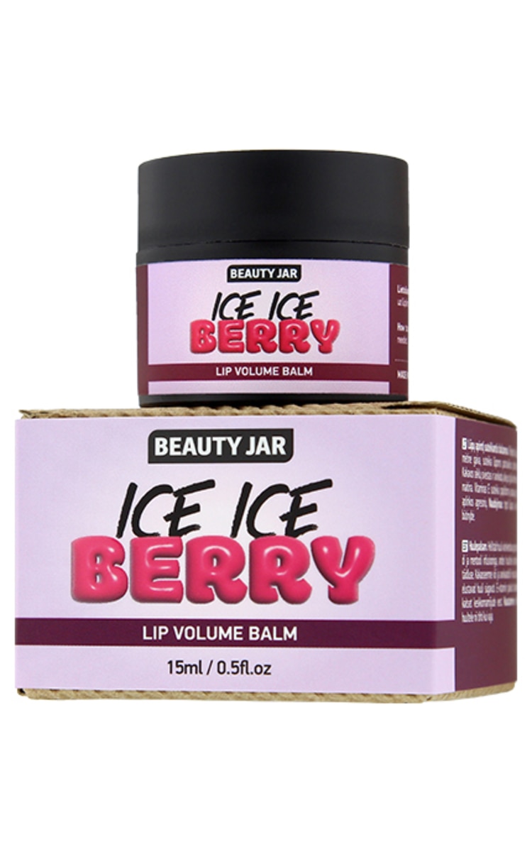 BEAUTY JAR BEAUTY JAR Ice Berry balzams lūpu apjoma palielināšanai, 15ml 15 ml