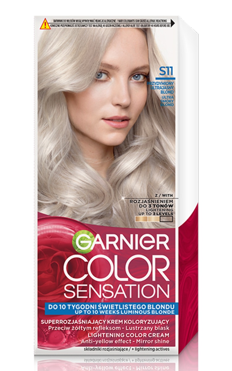 GARNIER SENSATION GARNIER COLOR SENSATION Краска для волос, S11 Ultra Smoky Blond 1 шт