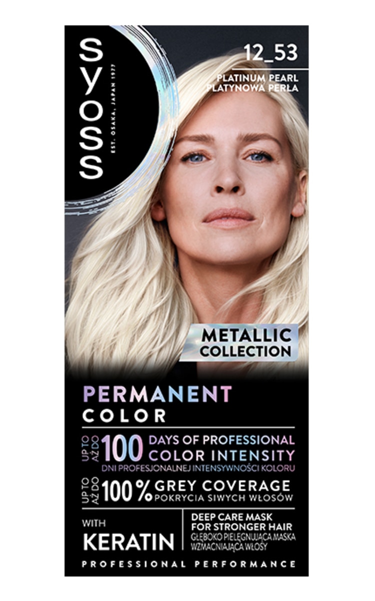 SYOSS SYOSS Kраска для волос, 12-53 Platinum Pearl 1 шт