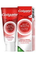 COLGATE Max White Ultra Active Foam зубная паста, 50мл