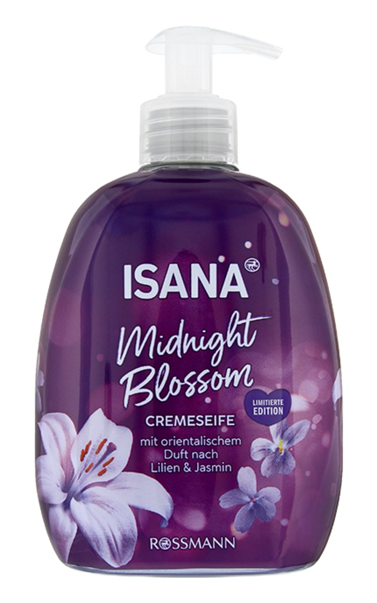 ISANA ISANA Midnight Blossom šķidrās ziepes, 500ml