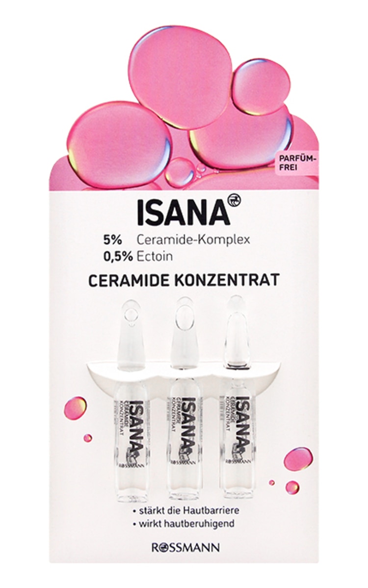 ISANA ISANA Ceramide- Komplex 5% koncentrāts ampulās, 3x2ml