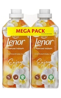 LENOR Enjoy Vanilla Orchid&Golden Amber смягчитель для белья, 2x925мл