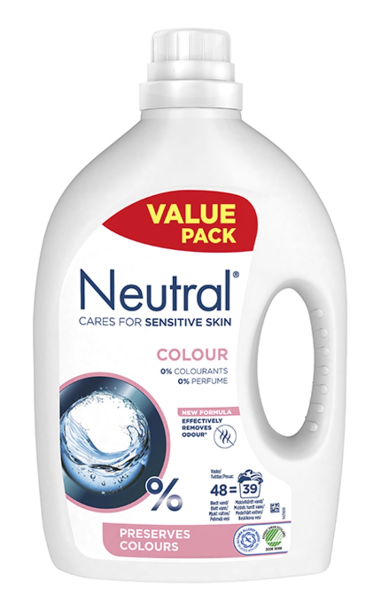 NEUTRAL NEUTRAL Color veļas mazgāšanas līdzeklis, 1.95l 1950 ml