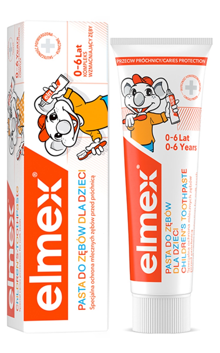 ELMEX ELMEX Children zobu pasta, 0-6 gadi, 50ml 50 ml