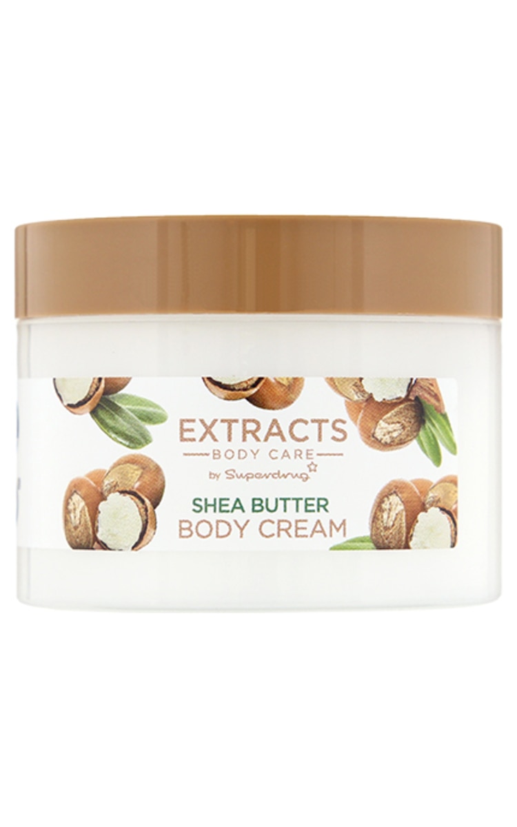 SUPERDRUG SUPERDRUG Shea Butter ķermeņa krēms, 75ml 75 ml